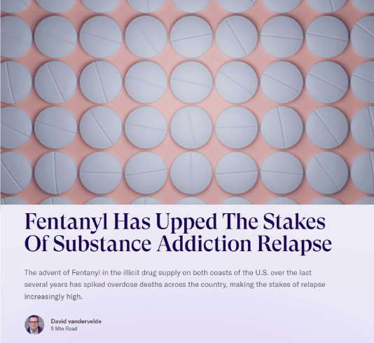 You are currently viewing David Van Der Velde Writes About the Dangers of Fentanyl in Thrive Global